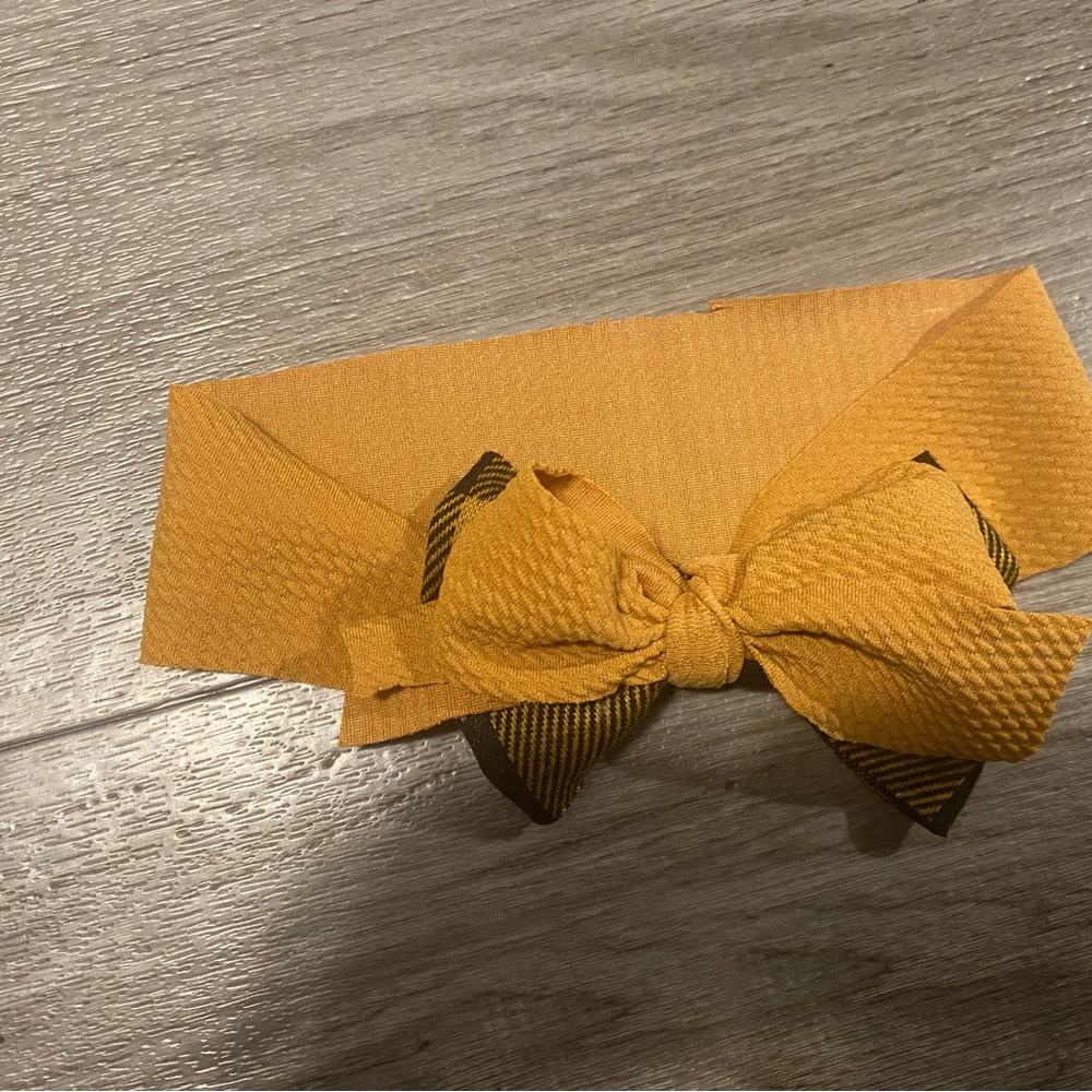Elegant Mustard Headband